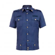 斯派尼交通执法夏季短袖衬衫上衣